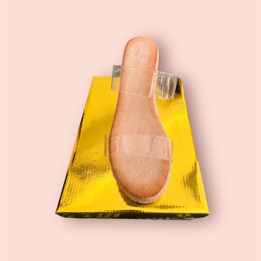 SANDALIA TRANSPARENTE