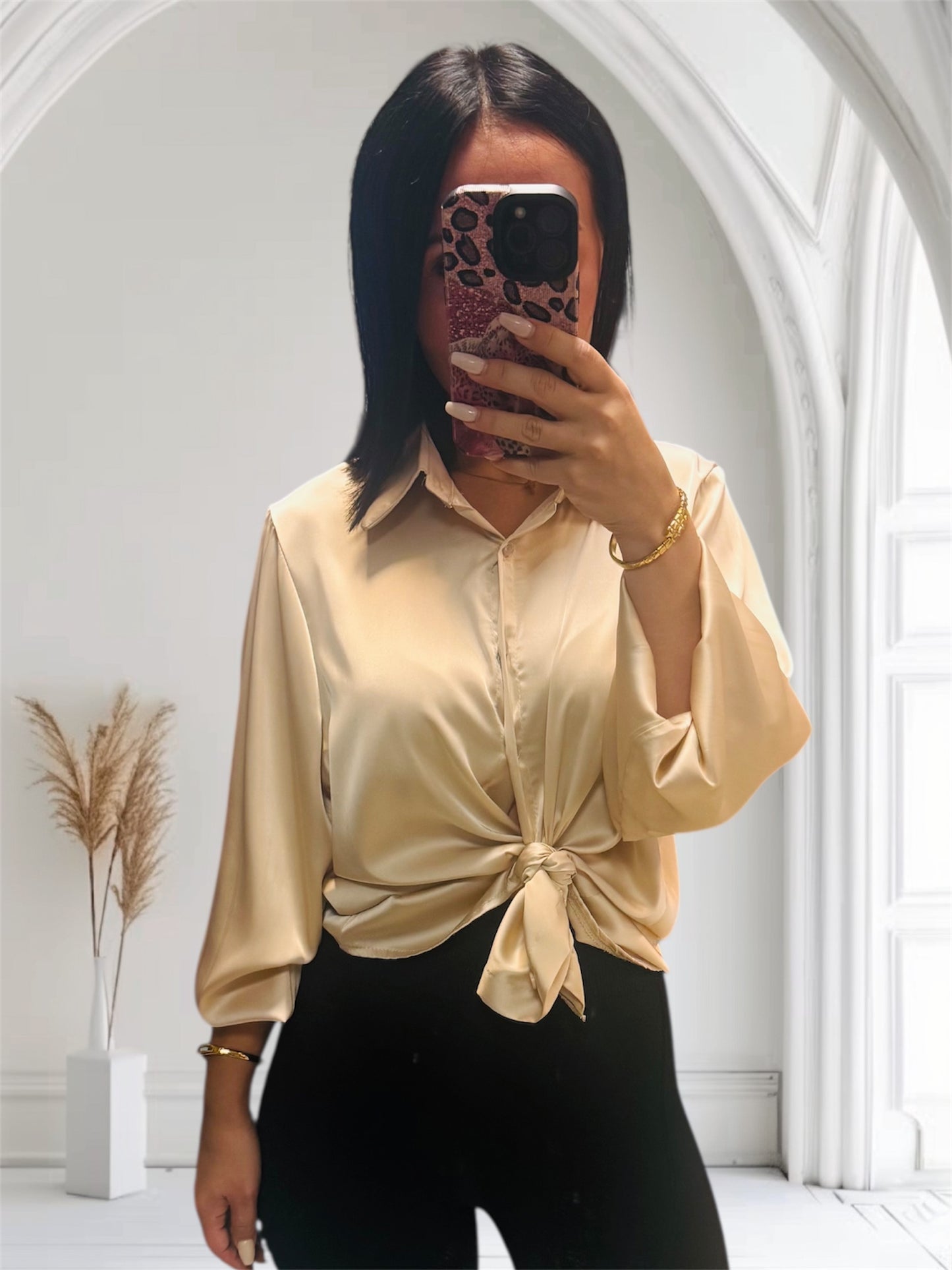 Camisa Satinada