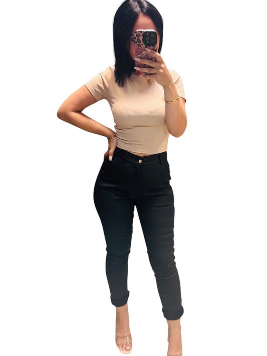 Pantalón Encerado Negro