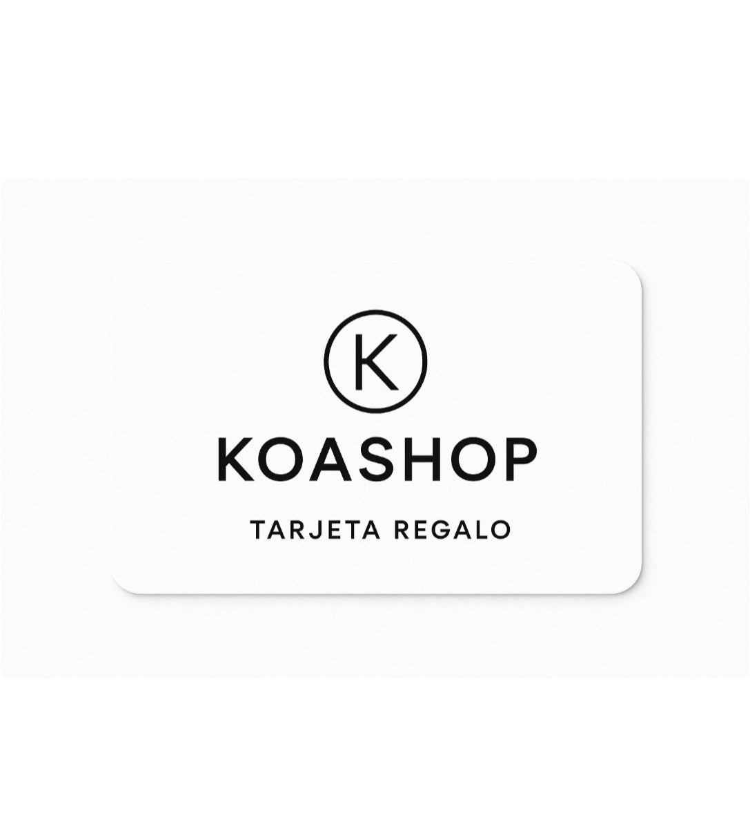 Tarjeta Regalo